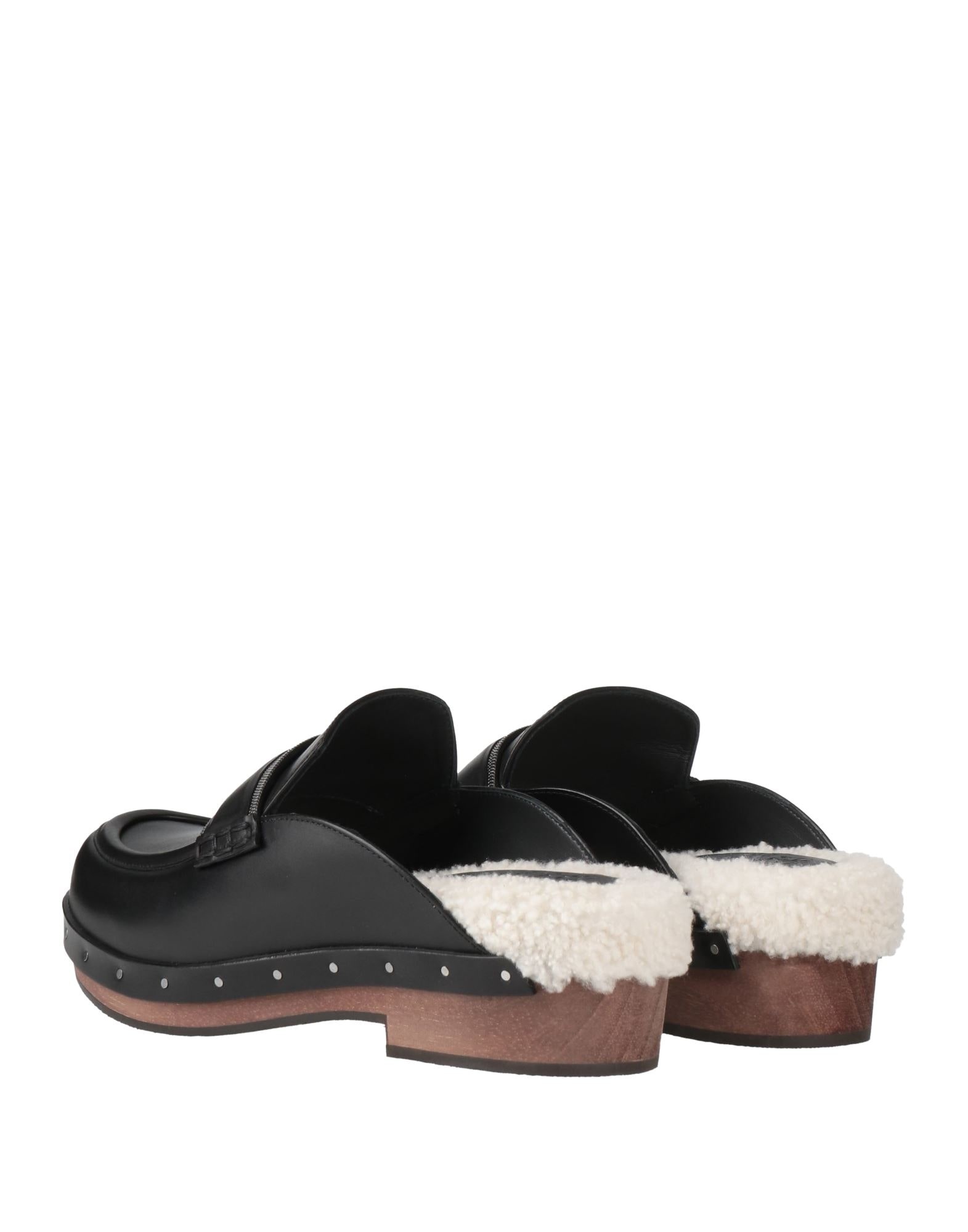 Black Women's Mules And Clogs - 3