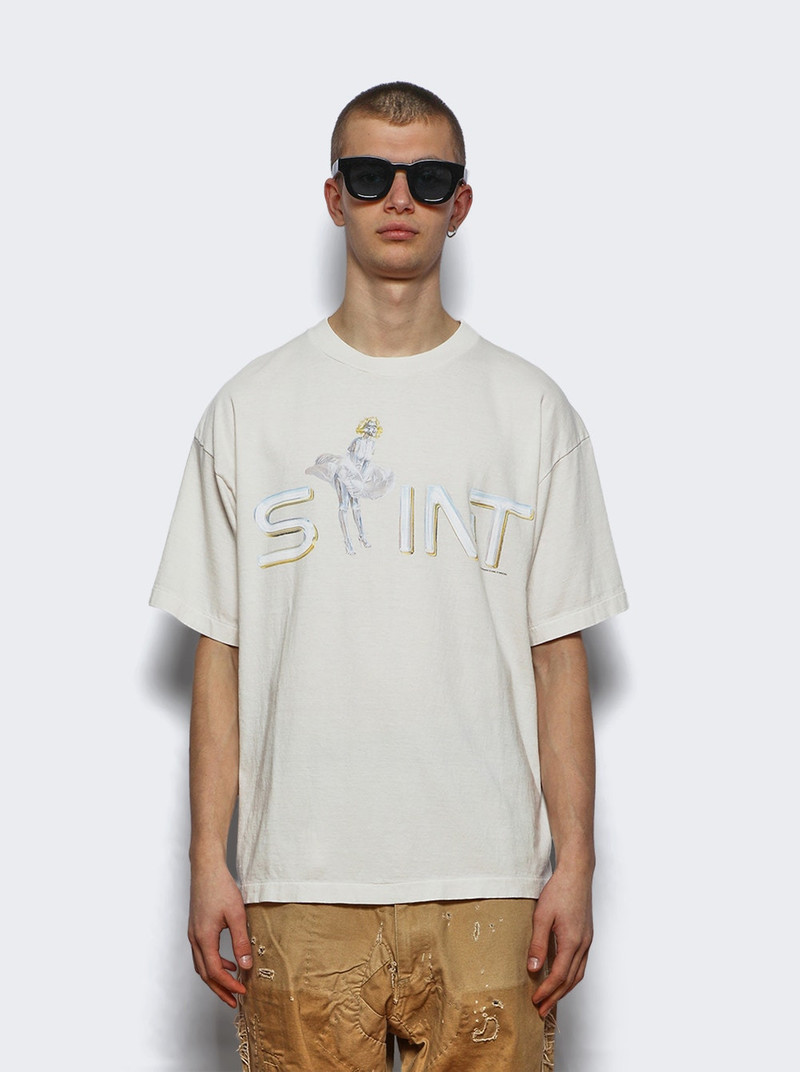 SAINT M×××××× X Sorayama Lovers Tee White outlook