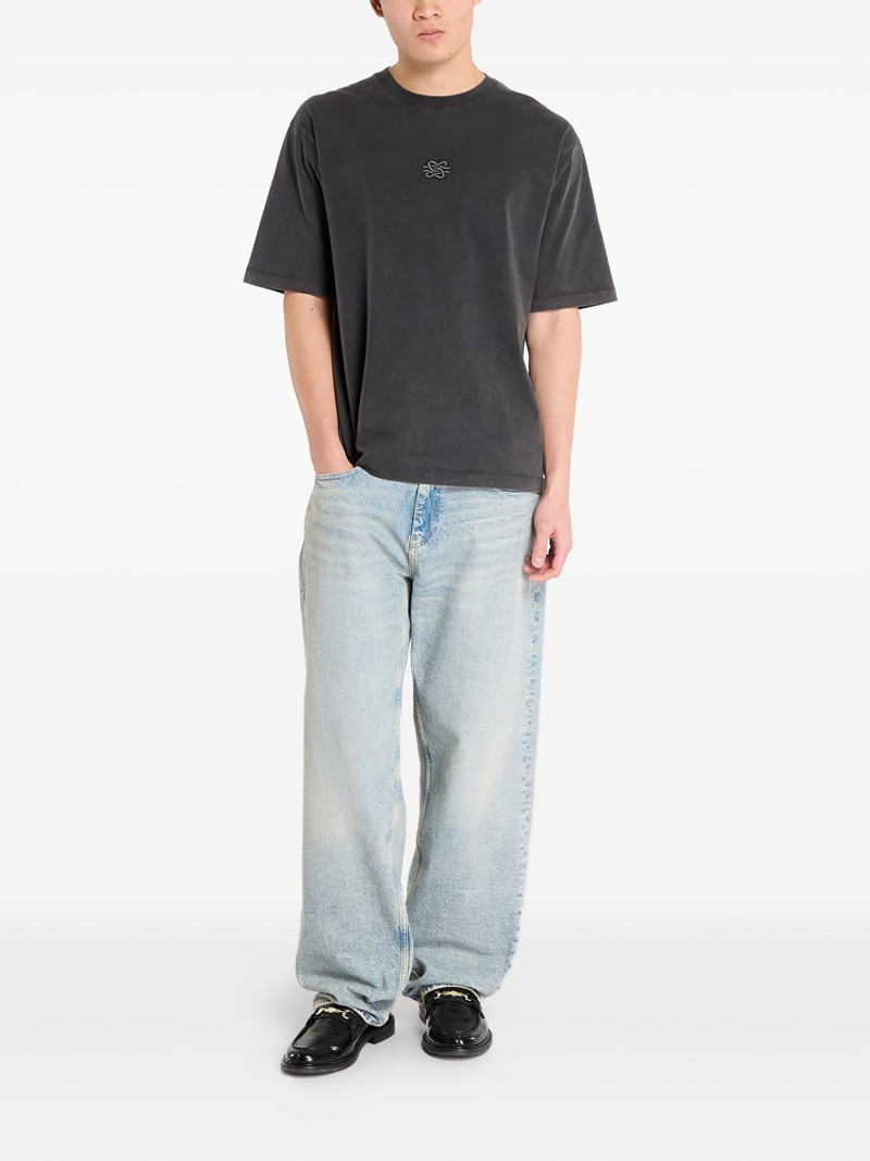 Filling Pieces boxy embroidered T-shirt outlook