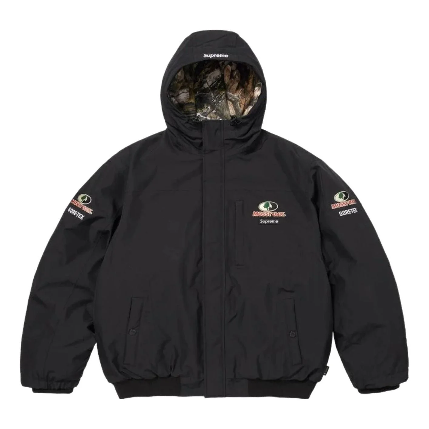 Supreme x Mossy Oak SS26 GORE-TEX Jacket 'Black' SUP-SS26-008-BLK - 1