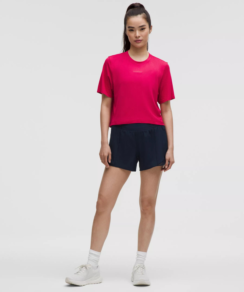 lululemon Swiftly High-Low Cropped Short-Sleeve Shirt outlook