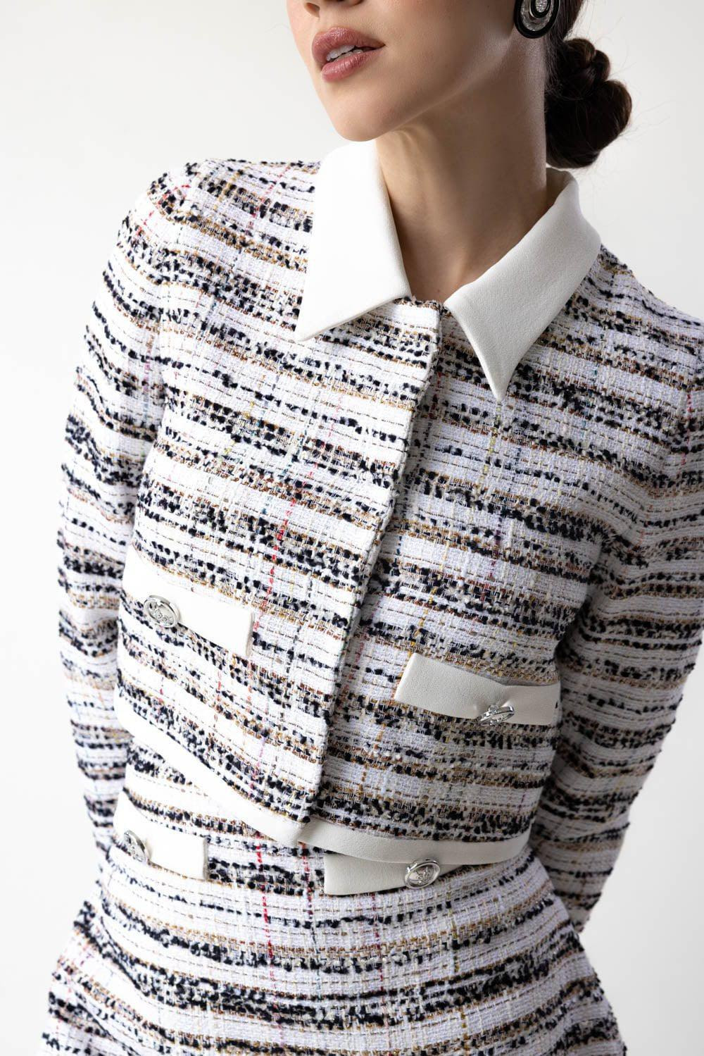 Collar Crop Jacket - 3