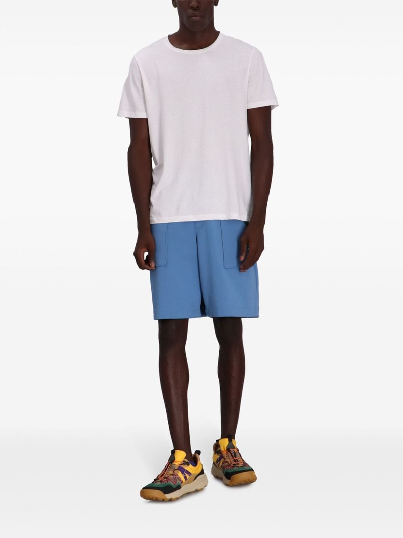 Moschino logo-embroidered track shorts outlook
