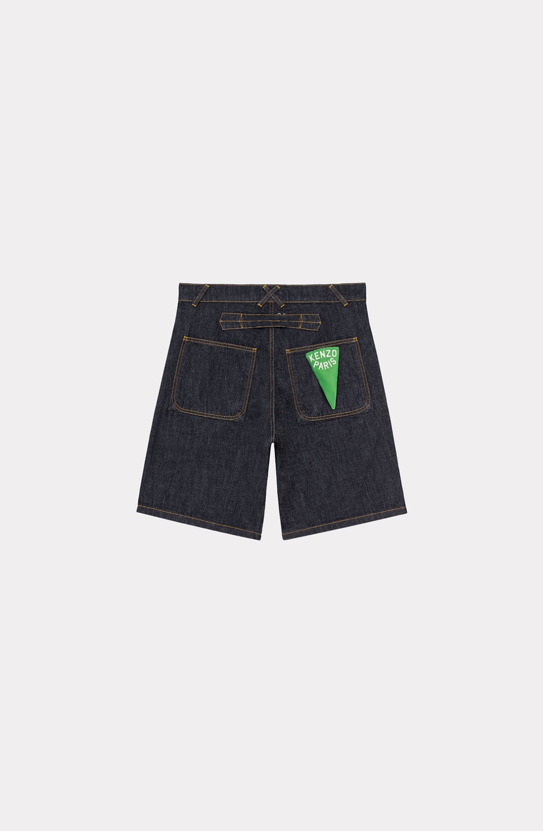 SAILOR loose denim shorts - 2