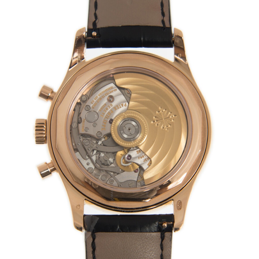 Patek Philippe Complications Chronograph Annual Calendar Automatic Gold Diamond Men's Watch 5961R-01 - 4