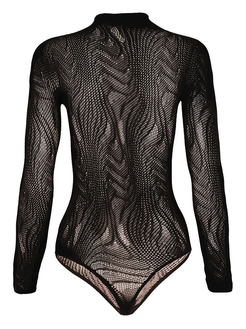 snake lace bodysuit - 5
