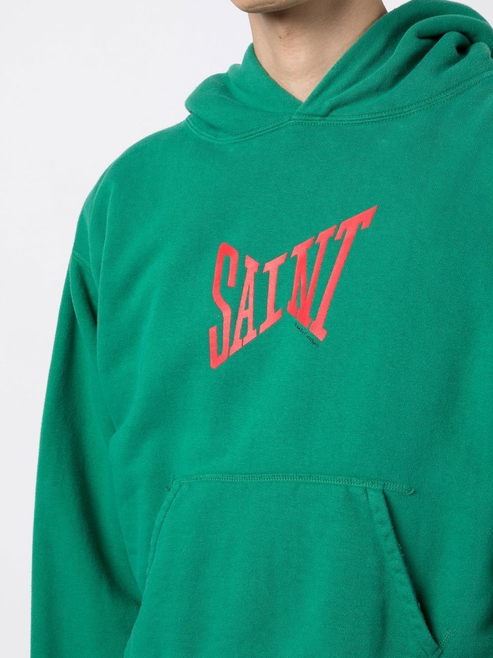 logo-print pullover hoodie - 5