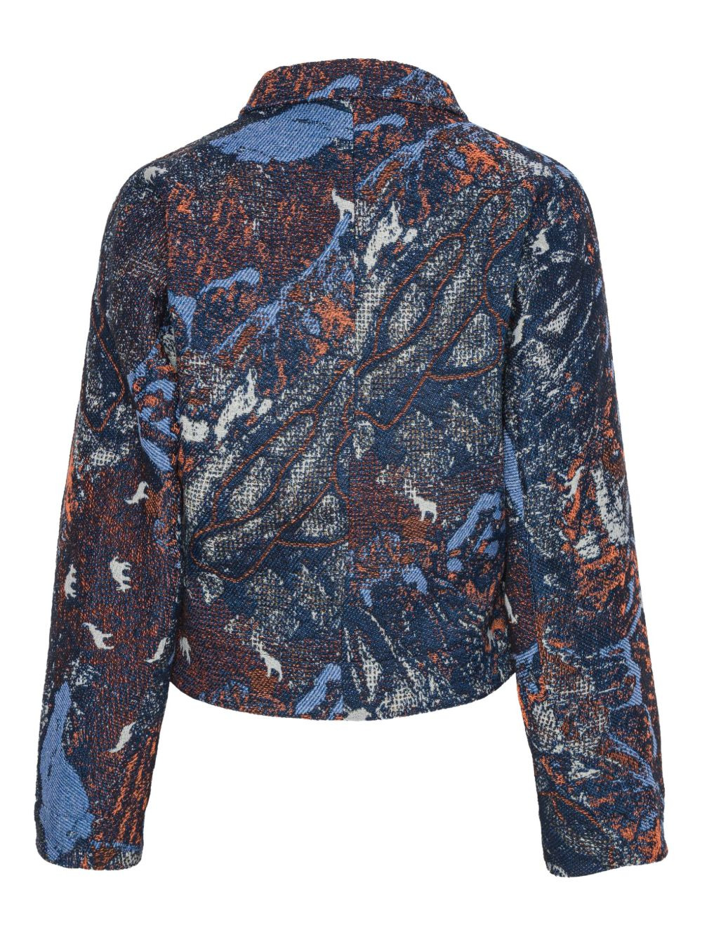 cotton-wool blend jacket - 2