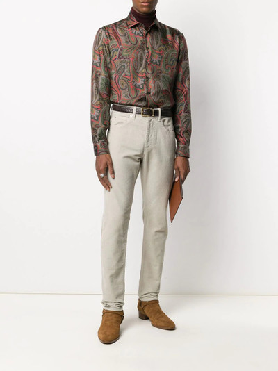 Etro paisley print shirt outlook