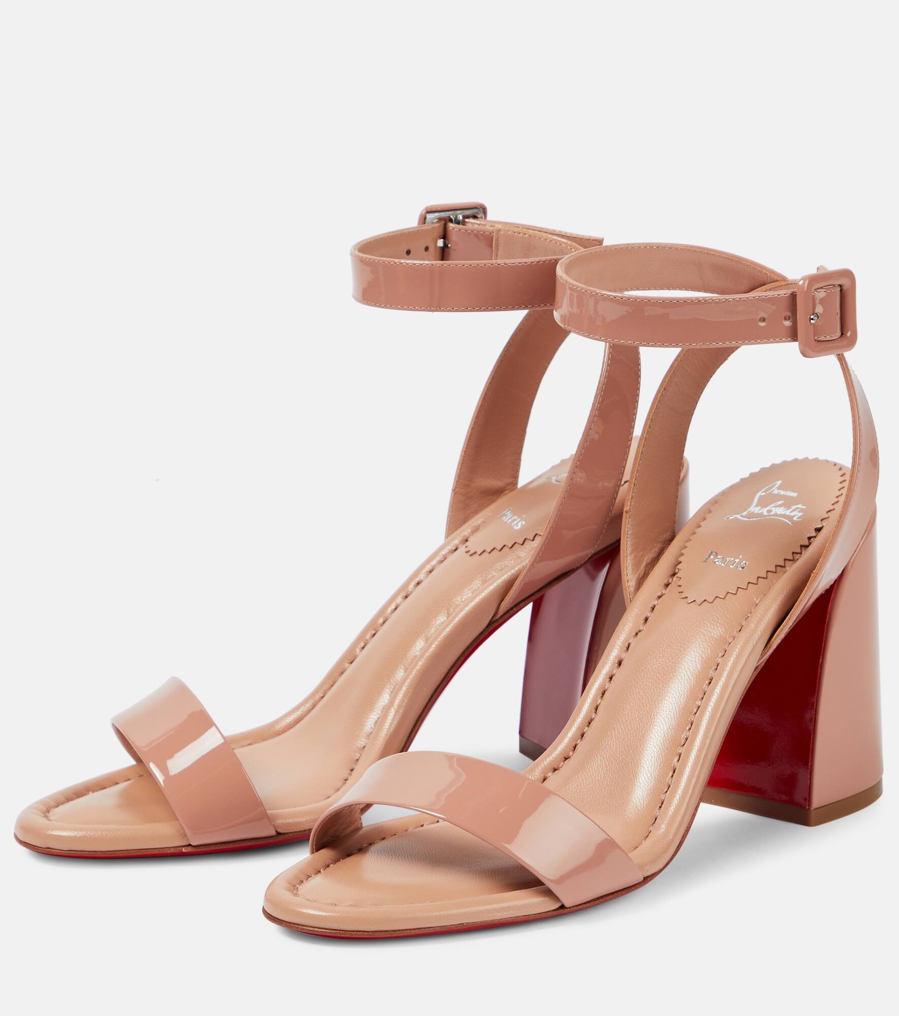 Miss Sabina patent leather sandals - 5