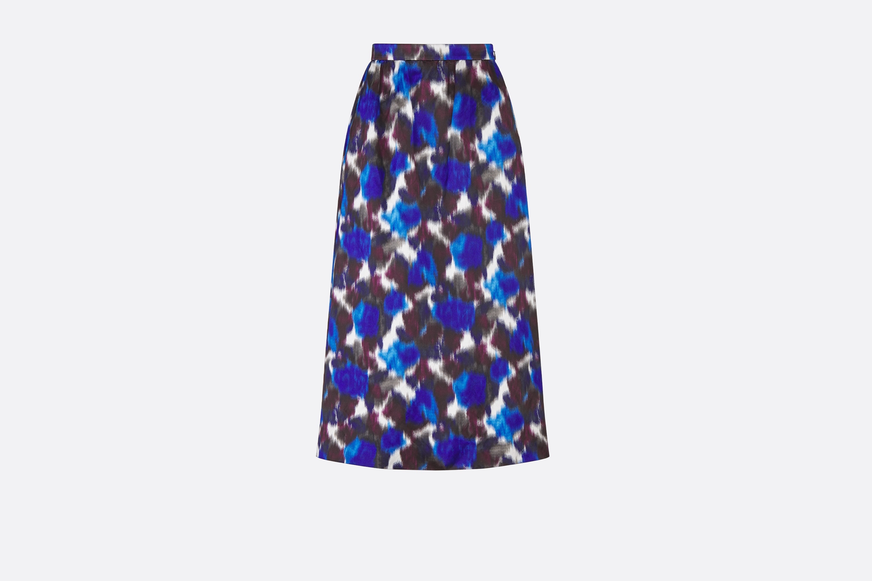 Mid-Length Straight-Cut Skirt - 1
