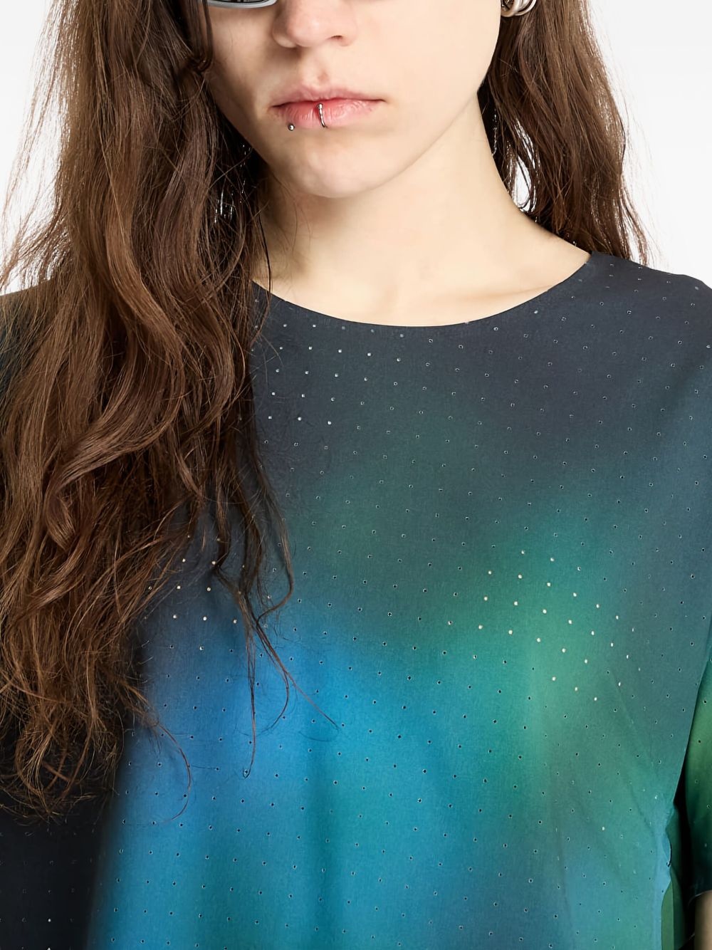 tie-dye short-sleeve T-shirt - 4