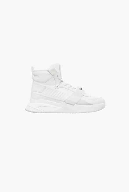 White leather B-Ball sneakers - 1