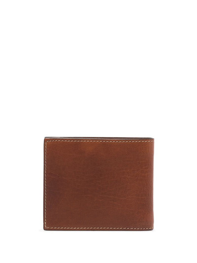 Brunello Cucinelli debossed logo billfold wallet outlook