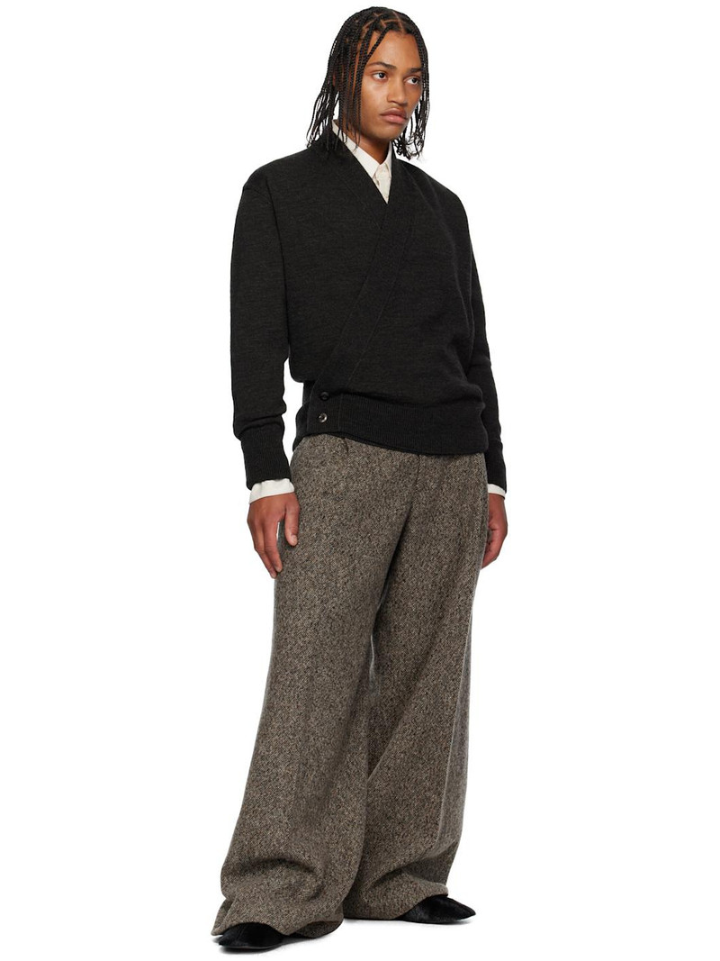 Dries Van Noten Black Square Toe Derbys outlook