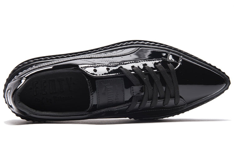 (WMNS) PUMA Fenty x Pointy Creeper Patent 'Black' 366270-01 - 4