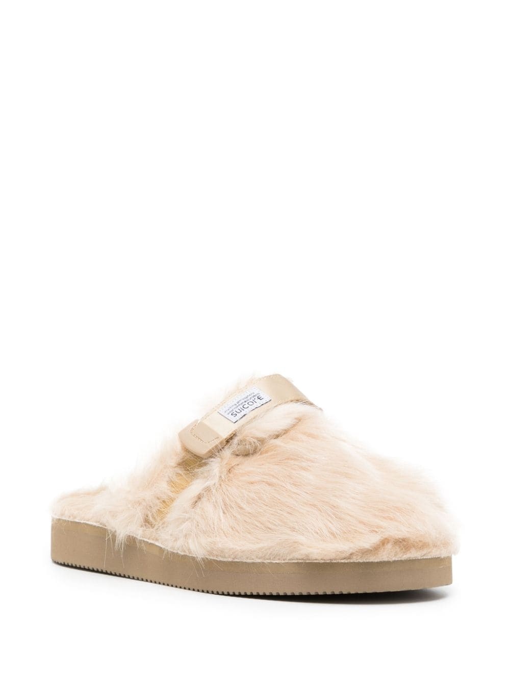Zavo 2-EU faux-fur slides - 2