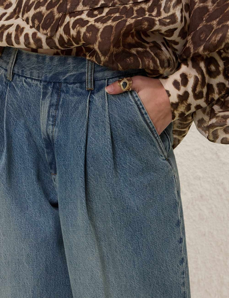 ILLUSTRATION DENIM PANT 5