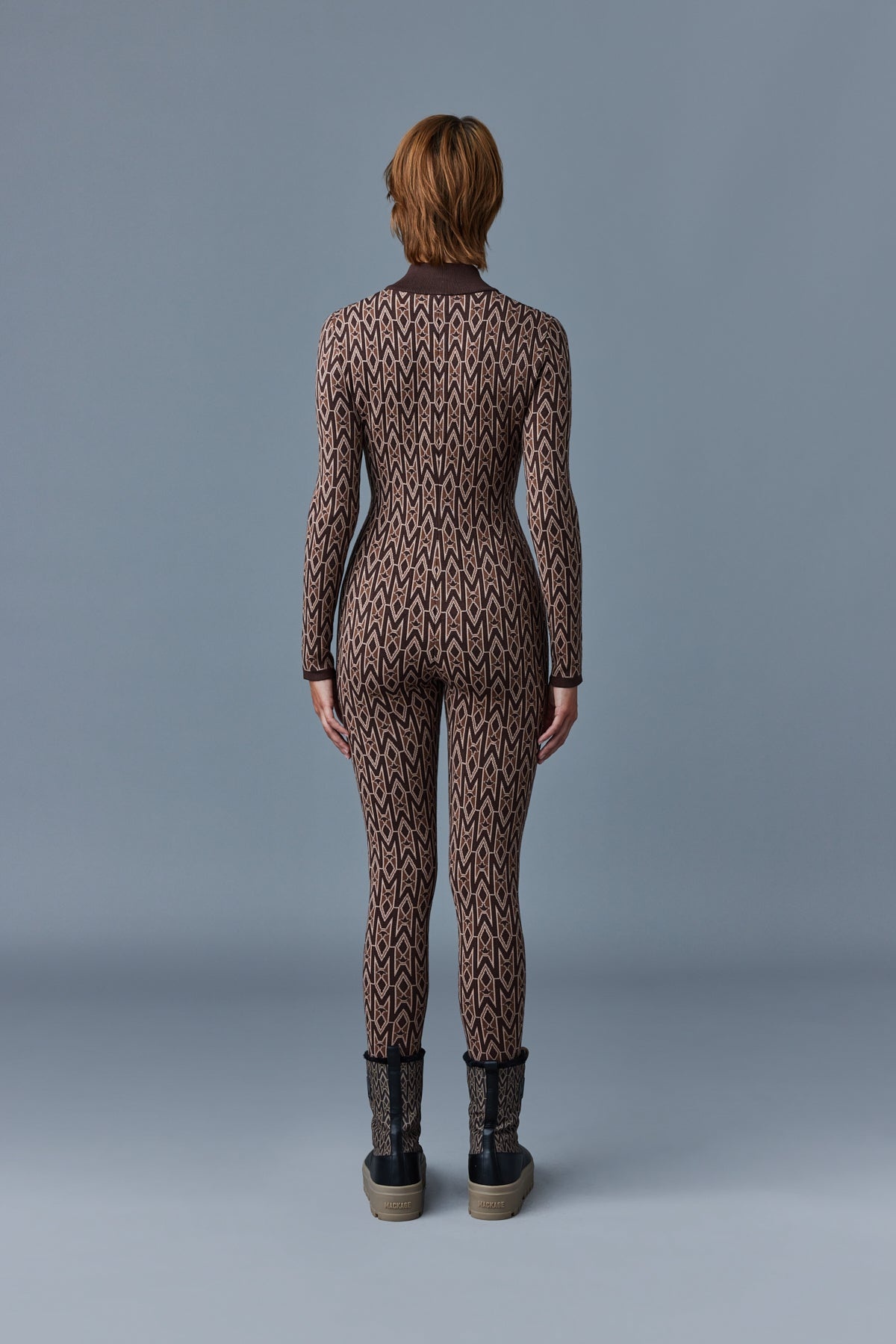 KYM Agile-360 double-knit monogram jumpsuit - 5
