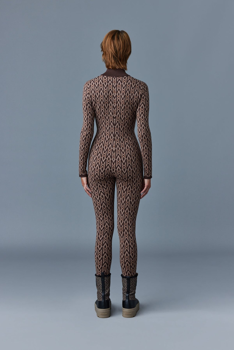 KYM Agile-360 double-knit monogram jumpsuit 4