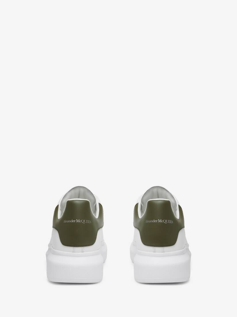Men's Oversized Sneaker in White/khaki - 3