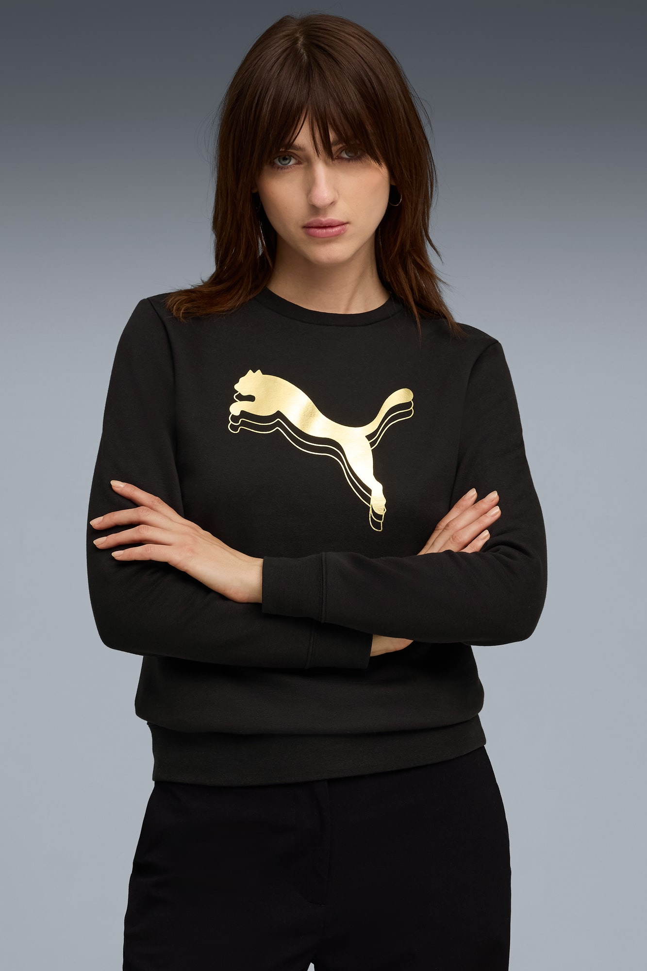 PUMA Essentials Metallic Women's Crew Neck Sweatshirt - 3