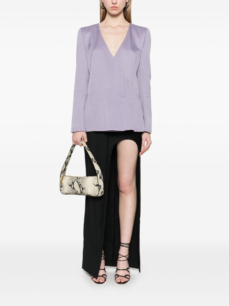 EMPORIO ARMANI crepe blazer outlook