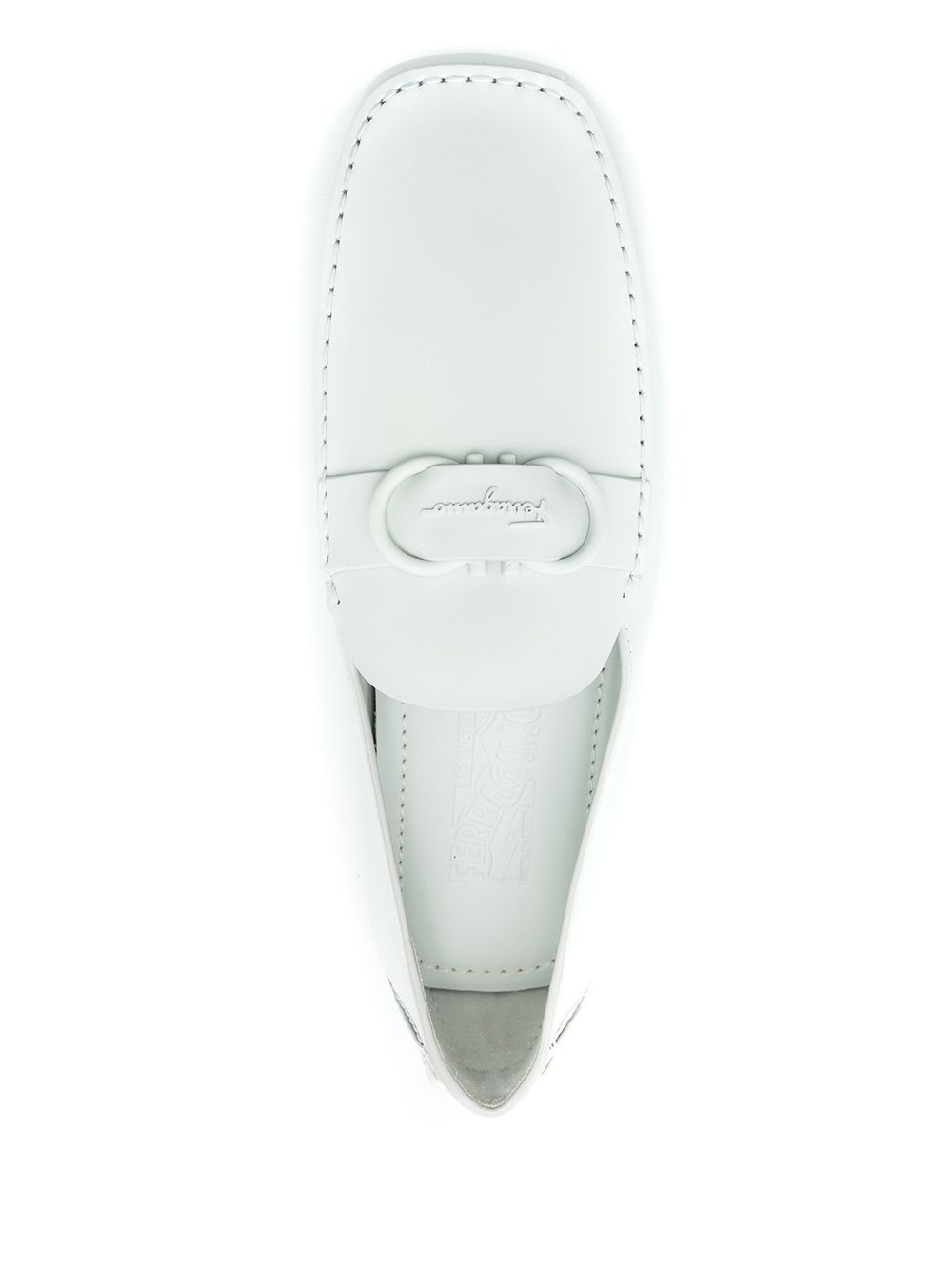 gancini calf leather slippers - 4