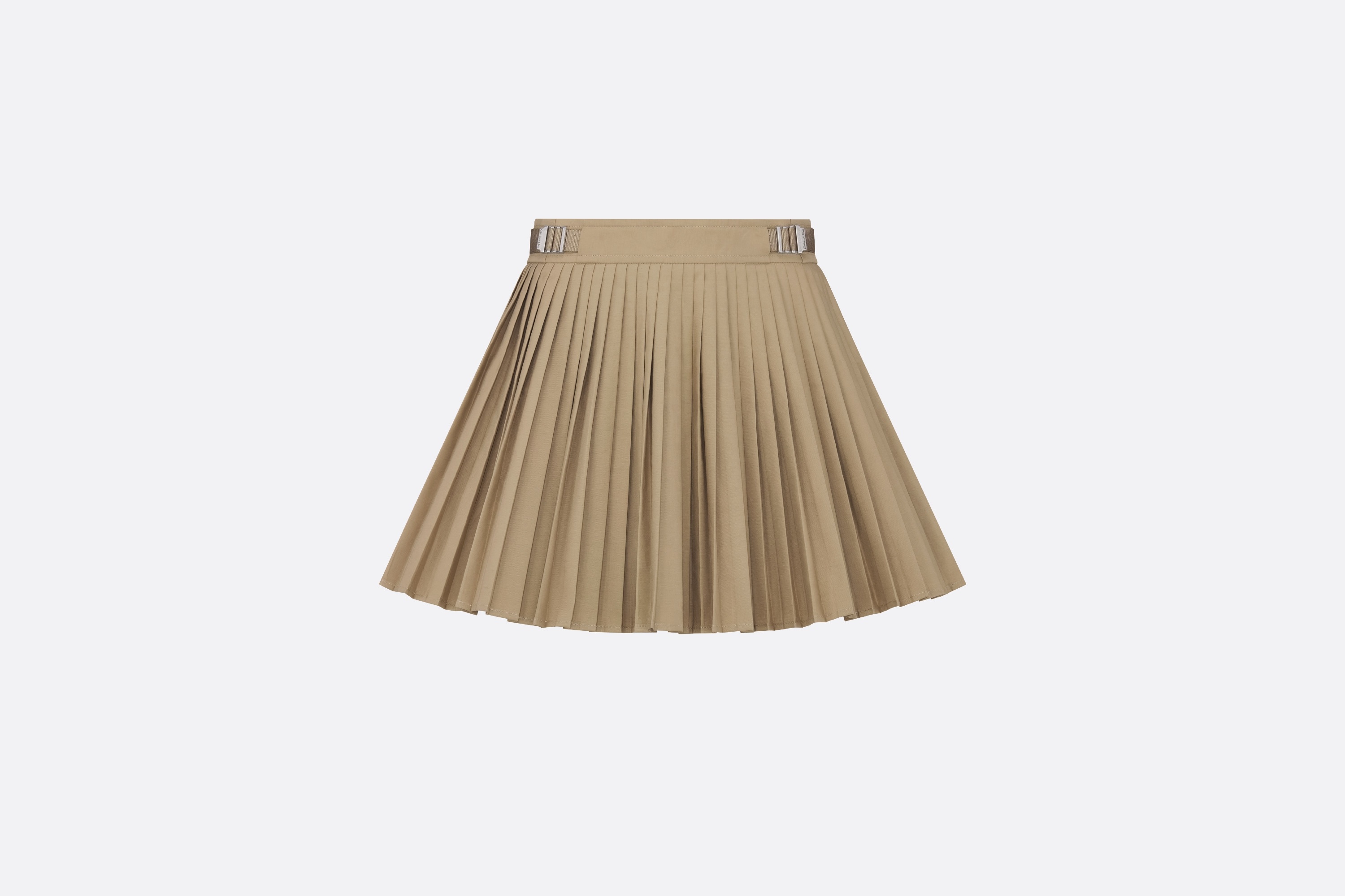 Pleated Miniskirt - 1