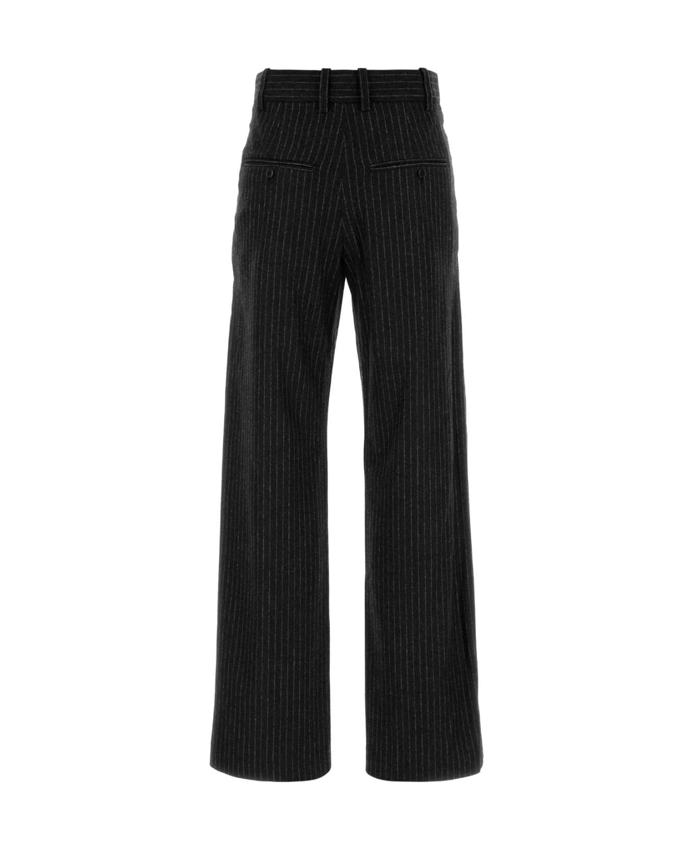 Embroidered Wool Blend Lisetta Pant - 2