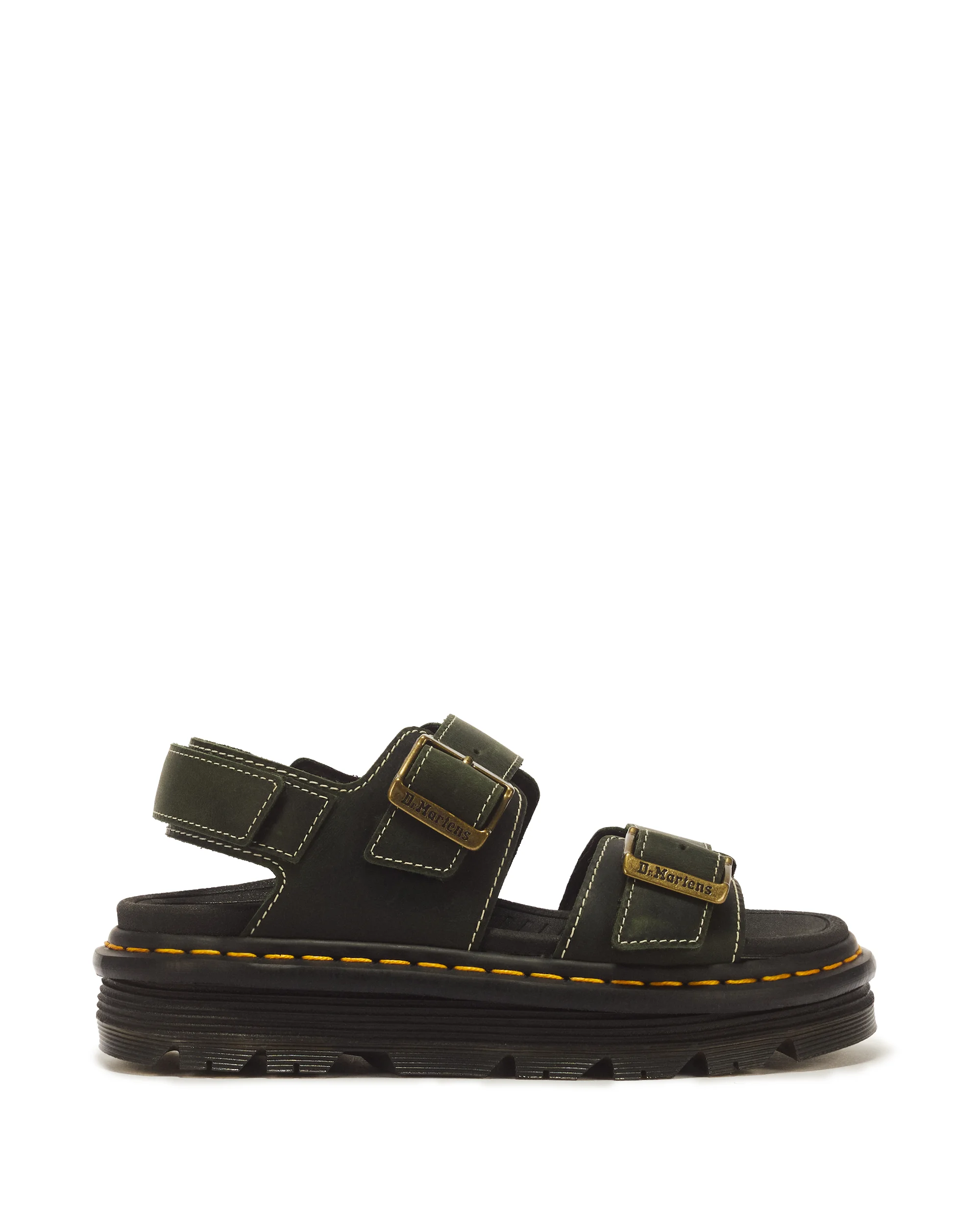 Zebzag Crazy Horse Leather Sandals - 1