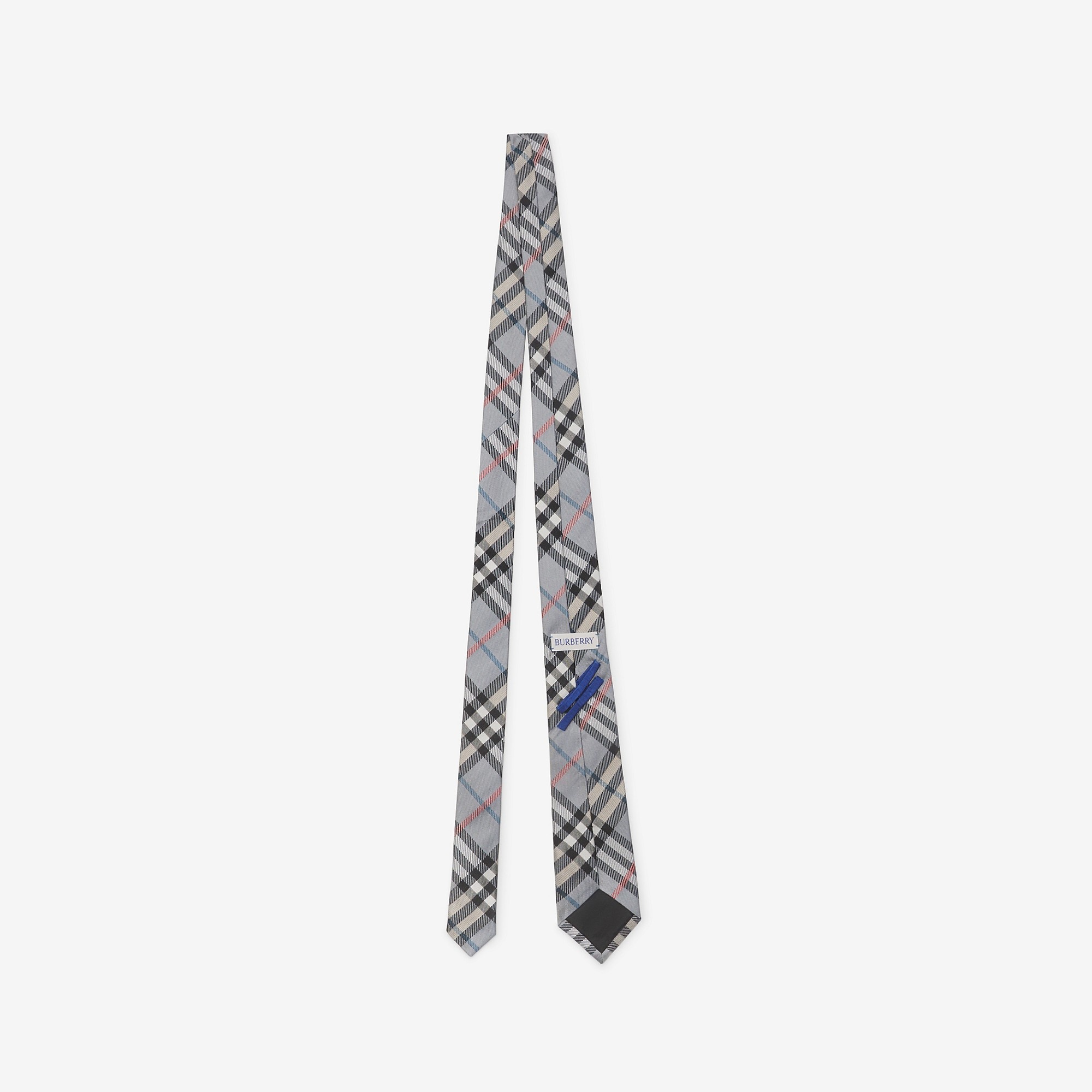 Check Silk Tie - 3