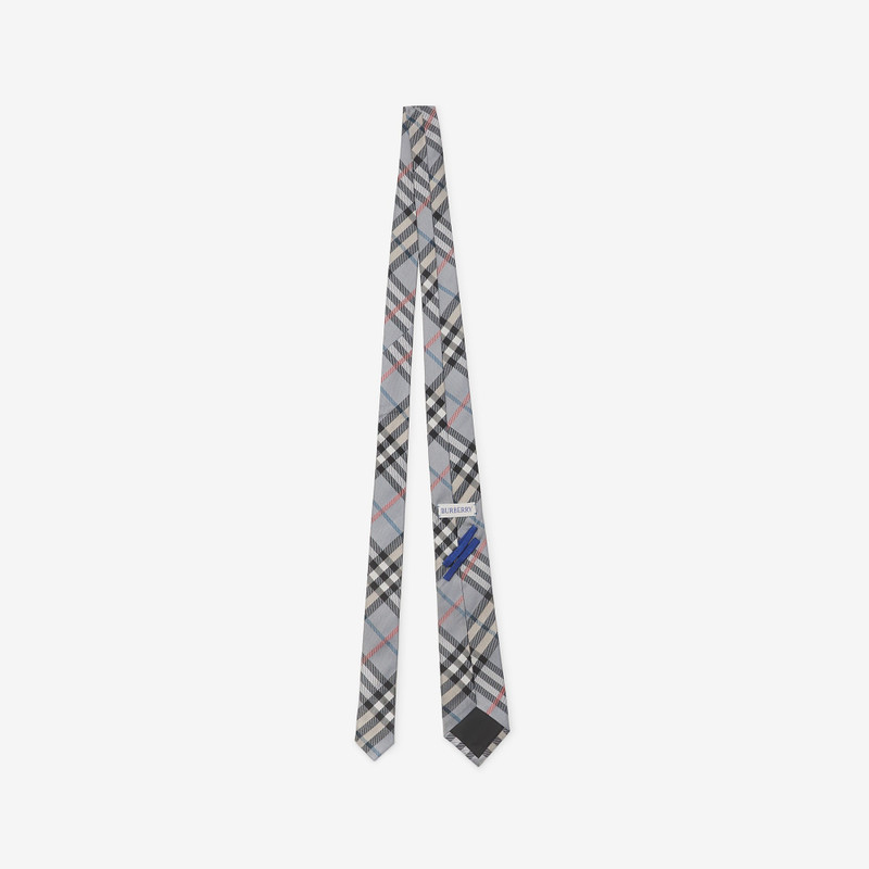 Check Silk Tie 3