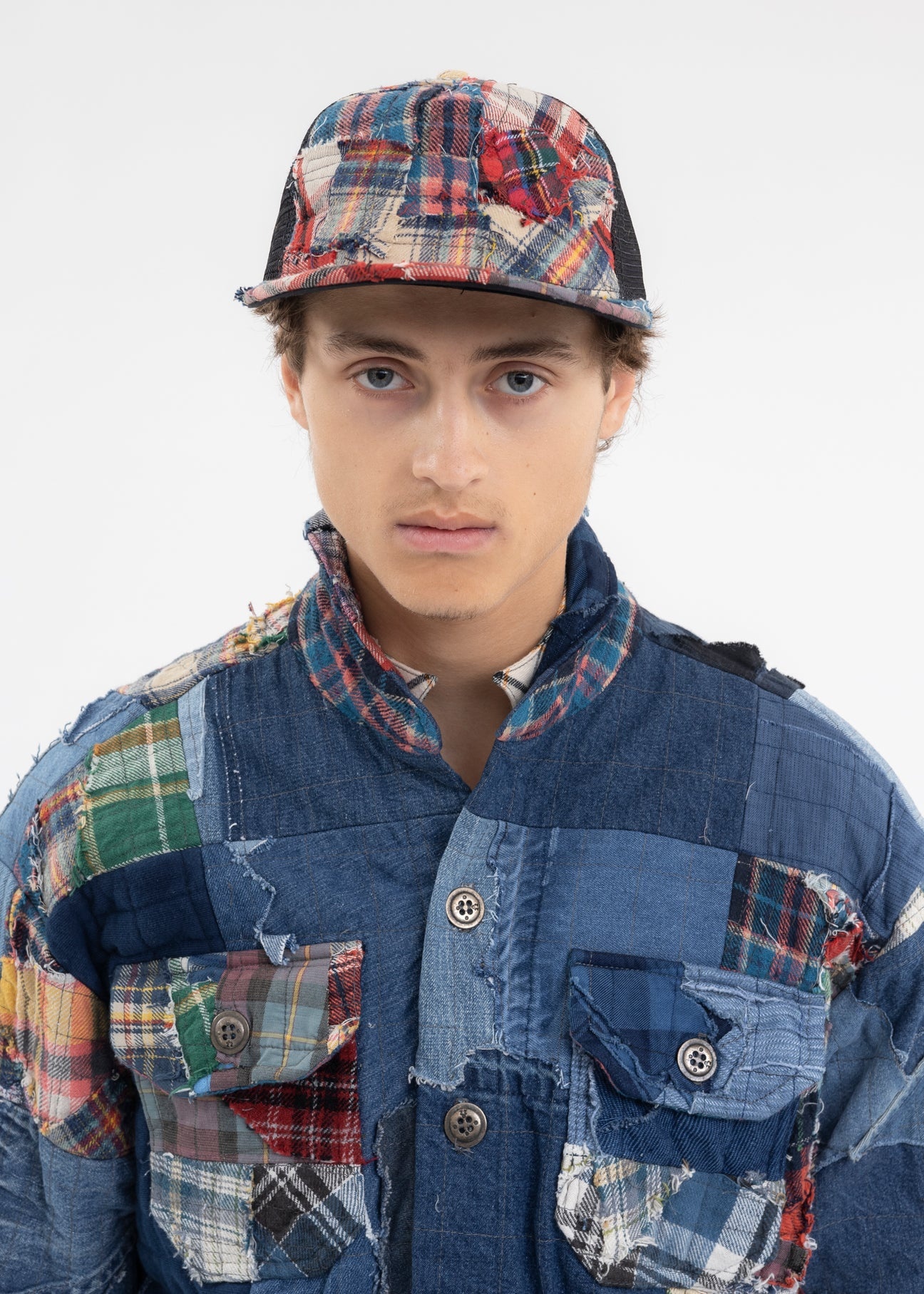 RAINBOW PLAID TRUCKER MULTI - 3