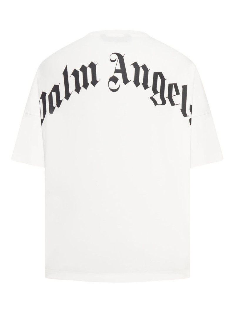 Palm Angels Curved Logo T-shirt outlook