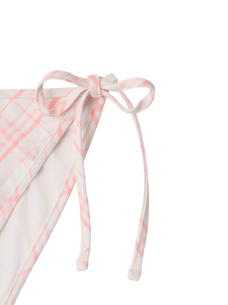 Burberry check bikini briefs outlook