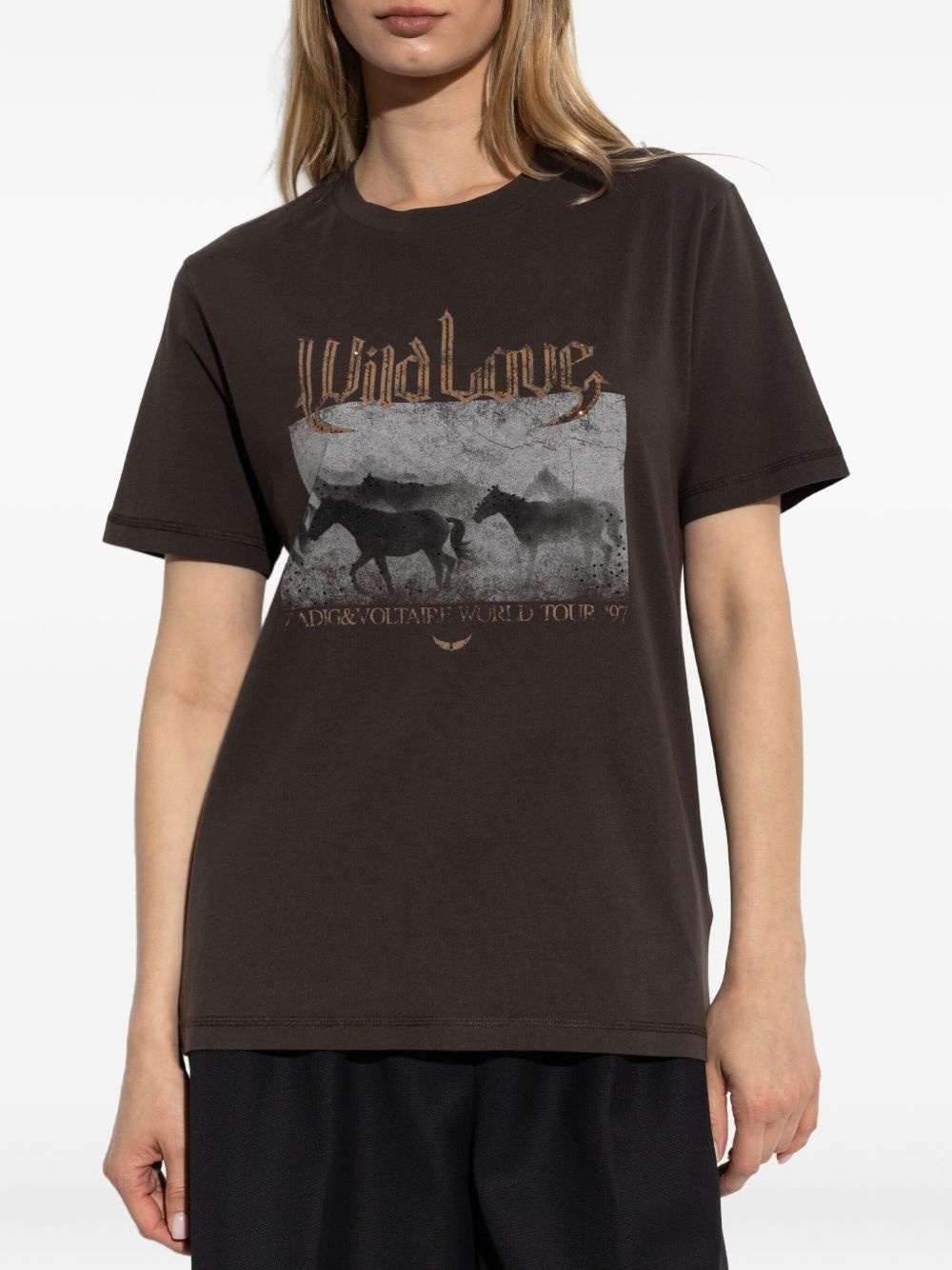 graphic-print T-shirt - 3