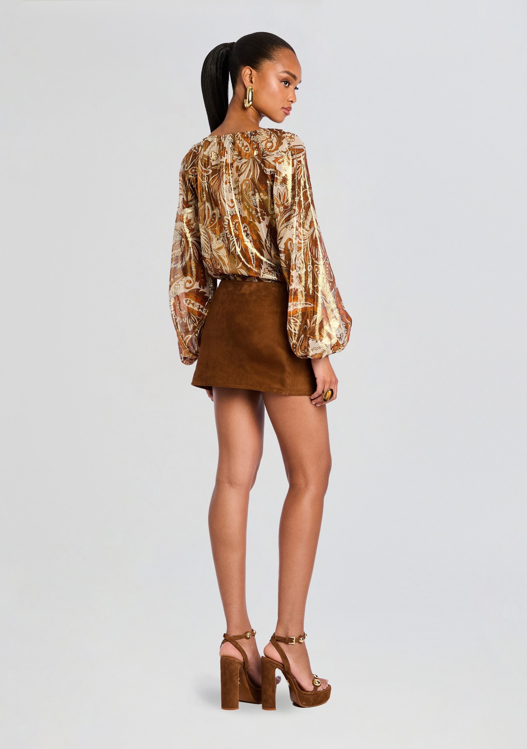 ARABELLA SILK BLOUSE - 5