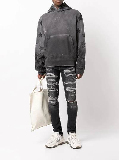 AMIRI Bandana Thrasher distressed jeans outlook