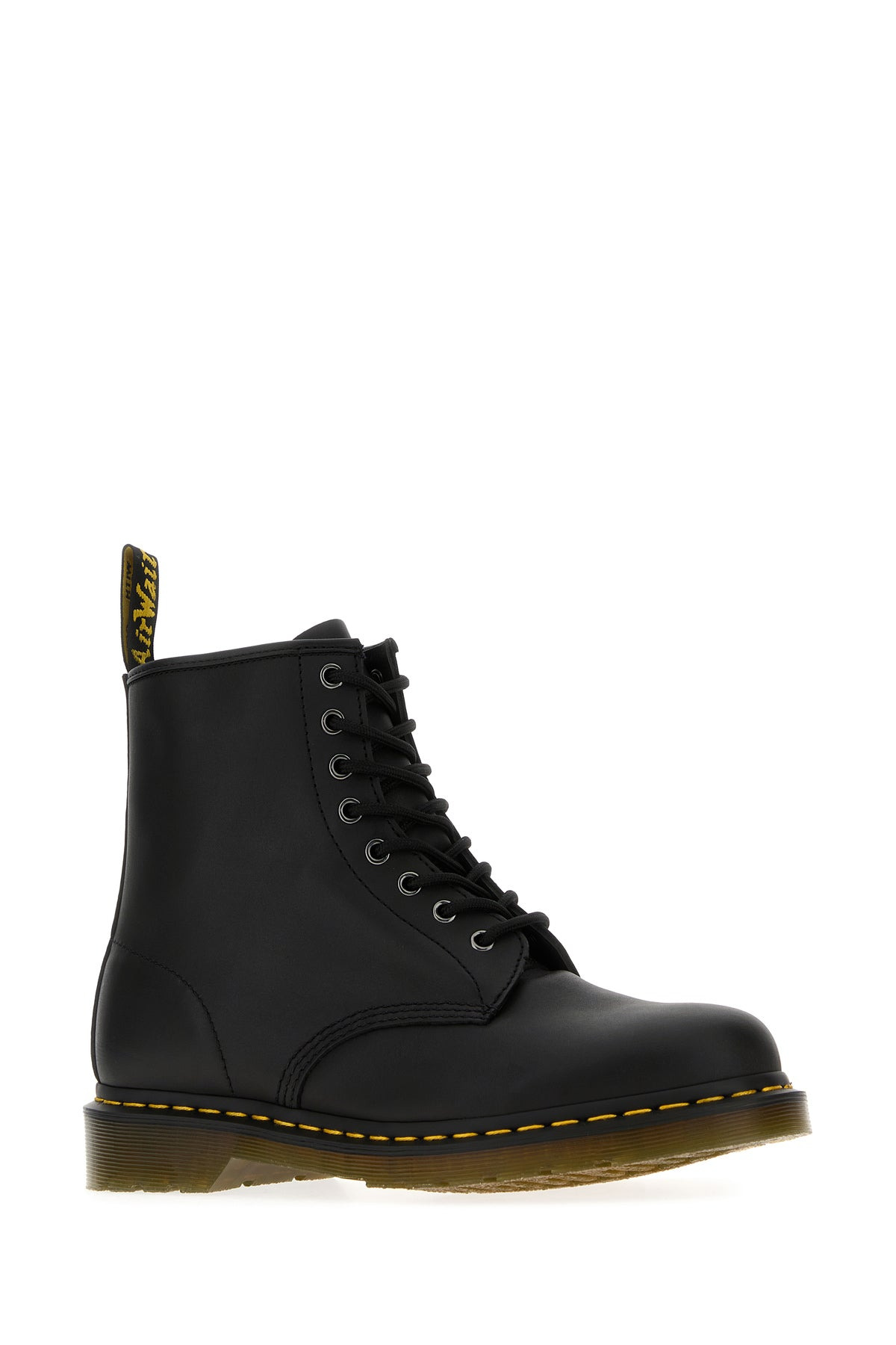 Black nappa leather ankle boots - 2