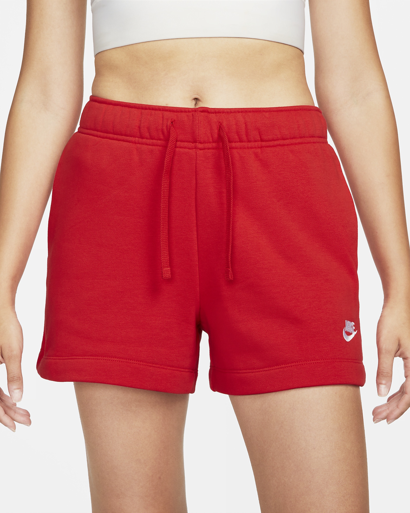 Women's Nike Sportswear Club Fleece Mid-Rise Shorts - 3