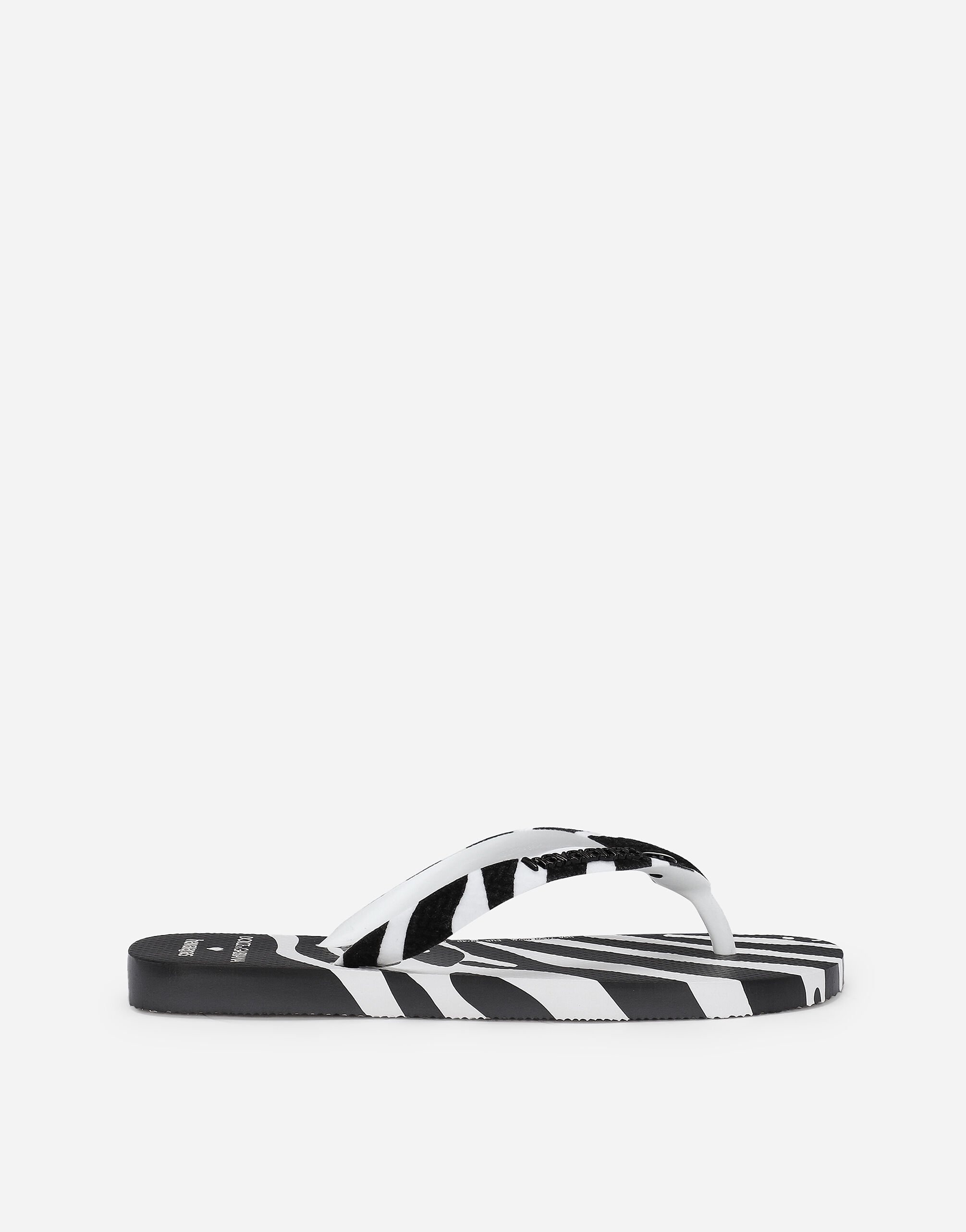 Dolce&Gabbana x Havaianas Zebra Flip-Flops - 1