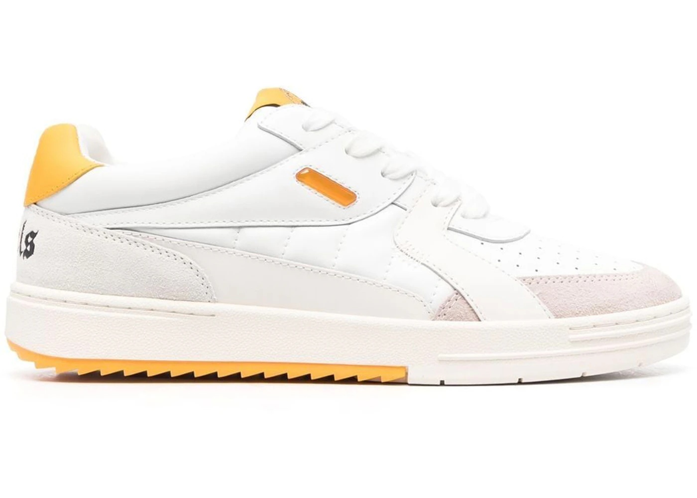 Palm Angels Palm University Sneaker White Yellow - 1