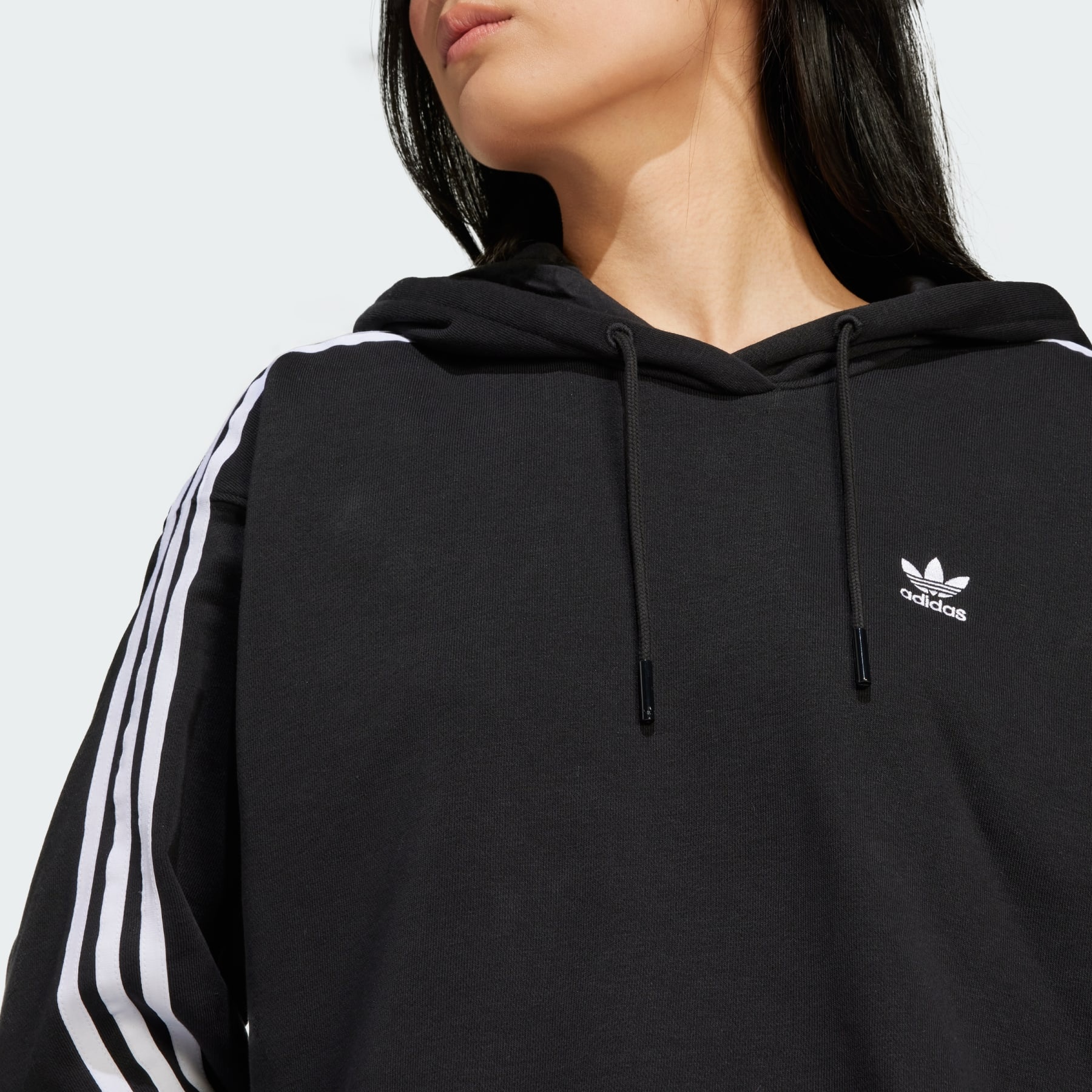 adidas Adicolor 3 Stripes Short Hoodie REVERSIBLE