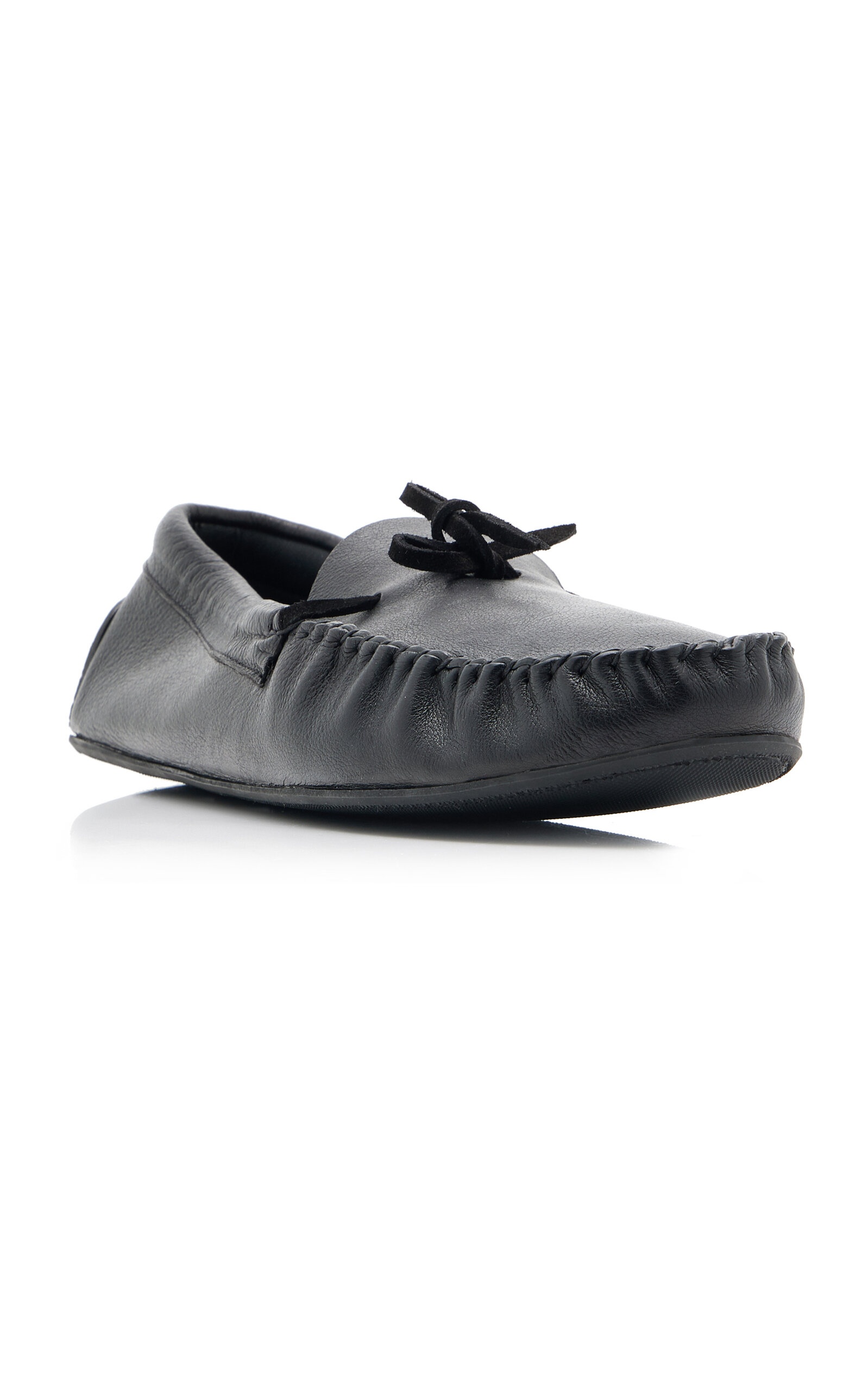 Lucca Leather Mocsasins black - 5