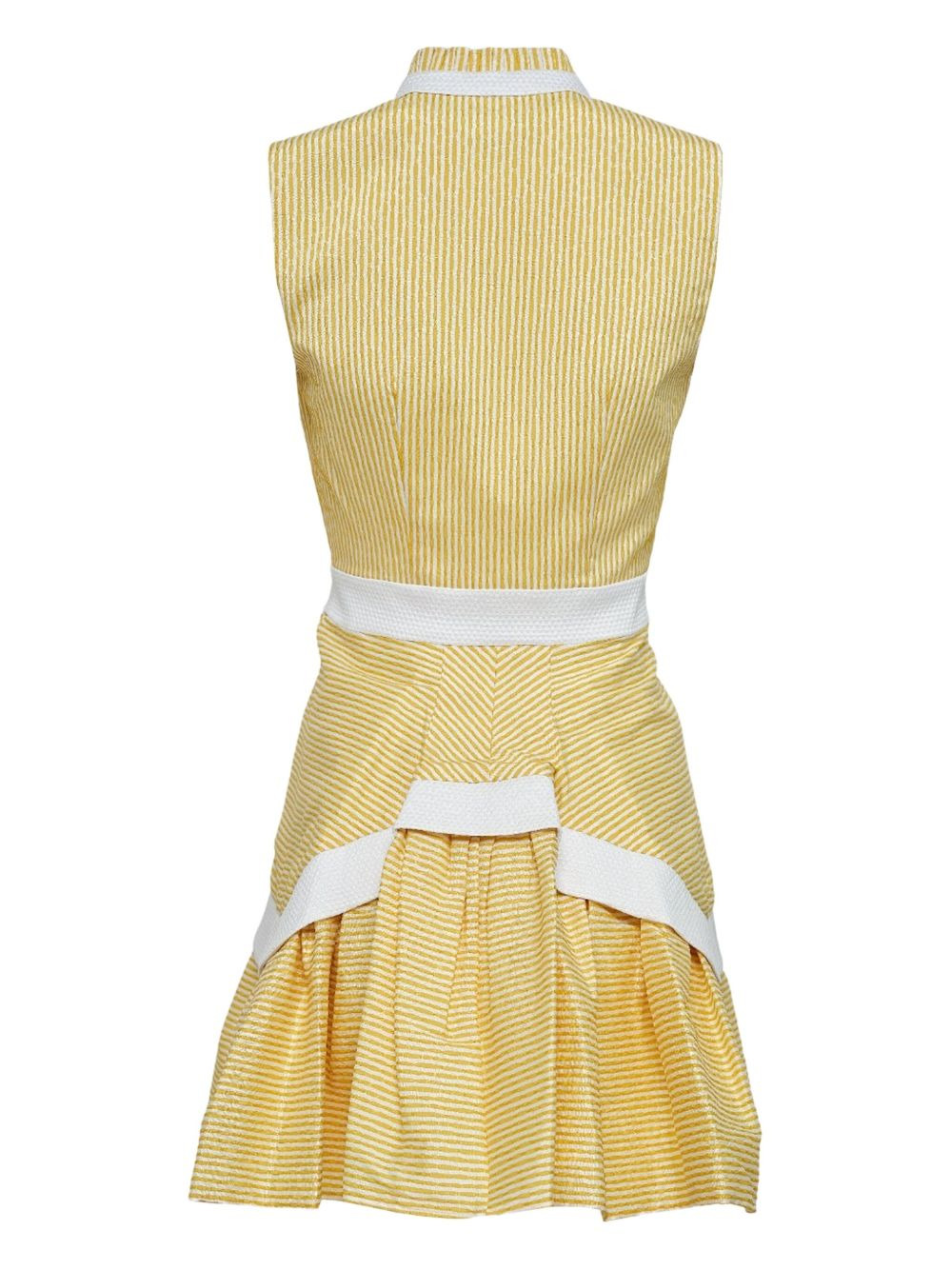 Natacha stripe-panelled sleeveless dress - 2