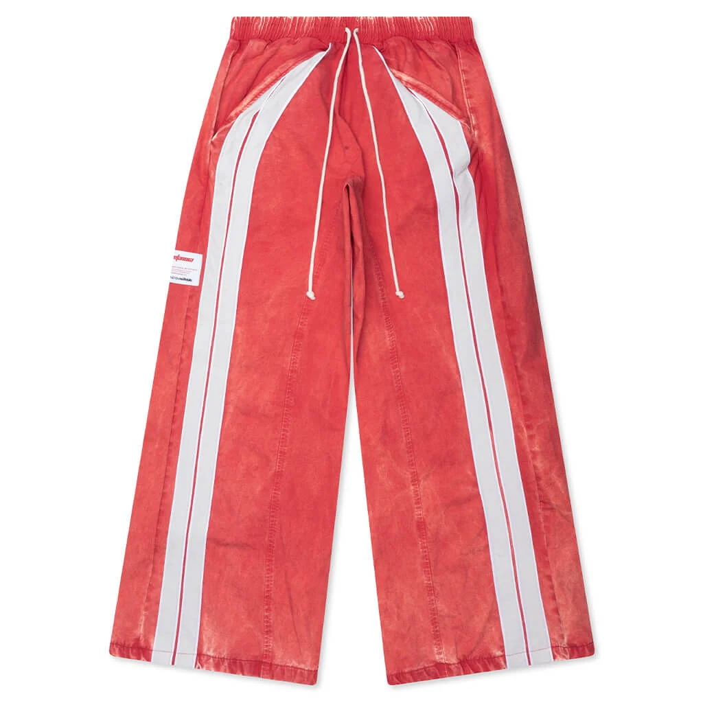 TRAPPIST PENTA PANT - WASHED RED - 1