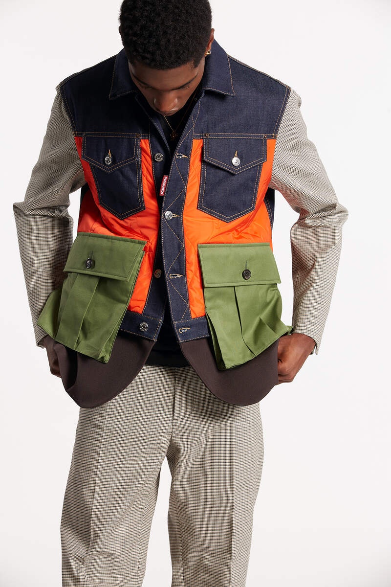 RELAXED SHOULDER JACKET - 1