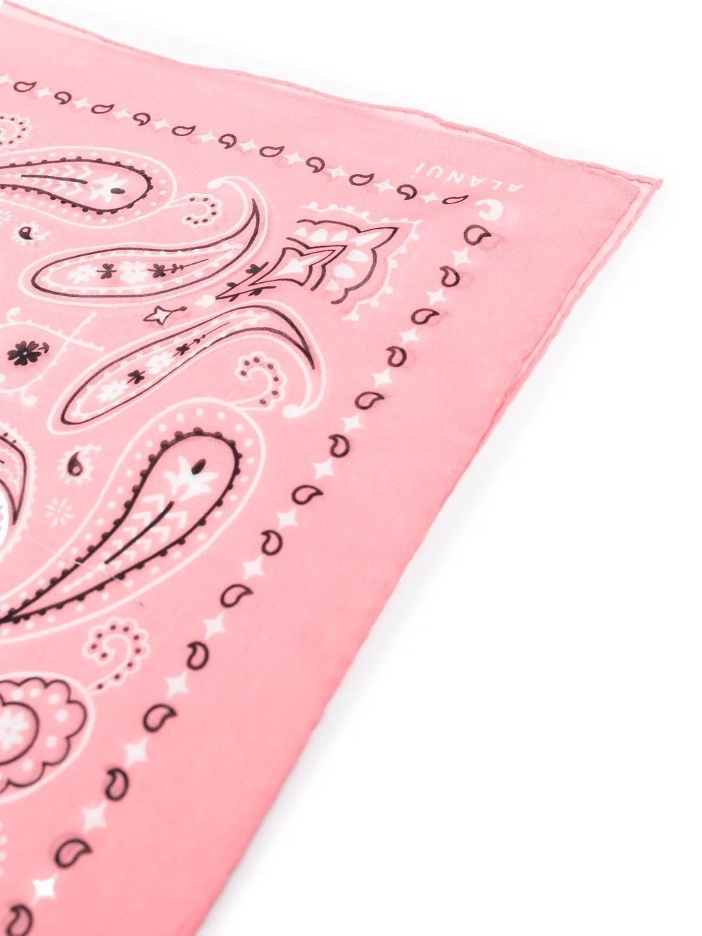 paisley pattern square scarf - 4