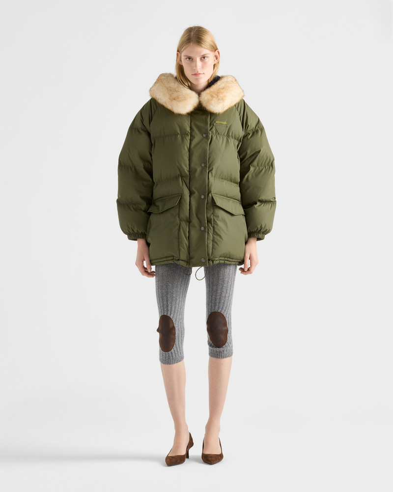 Prada Re-Nylon down jacket outlook